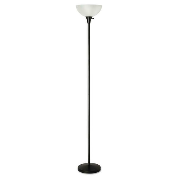 Alera Technologies ALE Floor Lamp, 2 Prong - Black LMPF72B